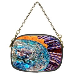 Multi Colored Glass Sphere Glass Chain Purse (two Sides) by Sudhe