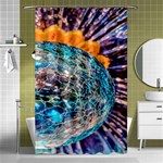 Multi Colored Glass Sphere Glass Shower Curtain 48  x 72  (Small)  Curtain(48  X 72 ) - 42.18 x64.8  Curtain(48  X 72 )