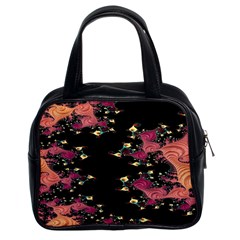 Fractal Fantasy Art Design Swirl Classic Handbag (two Sides) by Sudhe