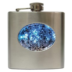 Abstract Fractal Magical Hip Flask (6 Oz) by Sudhe