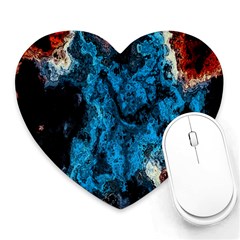 Abstract Fractal Magical Heart Mousepads by Sudhe