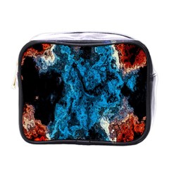 Abstract Fractal Magical Mini Toiletries Bag (one Side) by Sudhe