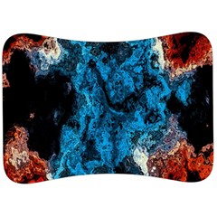 Abstract Fractal Magical Velour Seat Head Rest Cushion by Sudhe