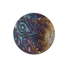 Fractal Art Artwork Globular Magnet 3  (round) by Sudhe