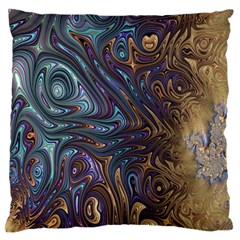 Fractal Art Artwork Globular Standard Flano Cushion Case (two Sides) by Sudhe