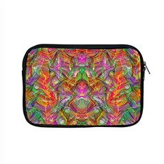 Background Psychedelic Colorful Apple Macbook Pro 15  Zipper Case by Sudhe