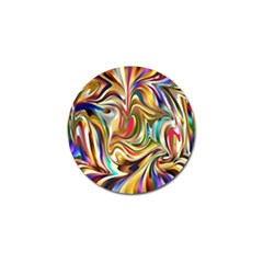 Wallpaper Psychedelic Background Golf Ball Marker by Sudhe