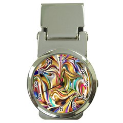 Wallpaper Psychedelic Background Money Clip Watches by Sudhe