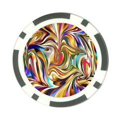 Wallpaper Psychedelic Background Poker Chip Card Guard by Sudhe