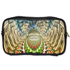 Abstract Fractal Magical Toiletries Bag (two Sides) by Sudhe