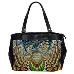 Abstract Fractal Magical Oversize Office Handbag by Sudhe