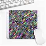 Waves Background Wallpaper Stripes Large Mousepads Front