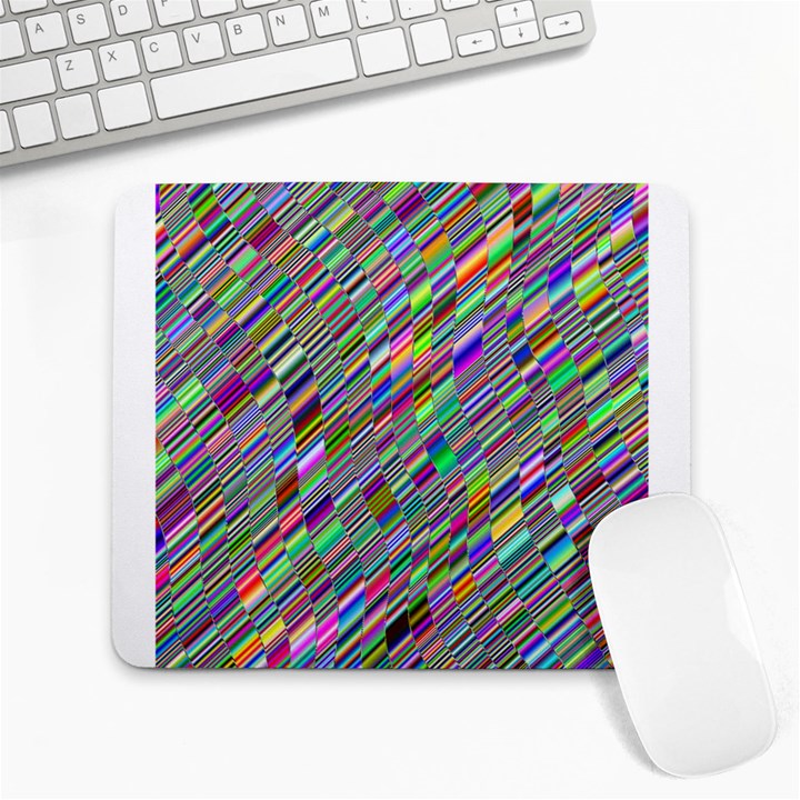 Waves Background Wallpaper Stripes Large Mousepads