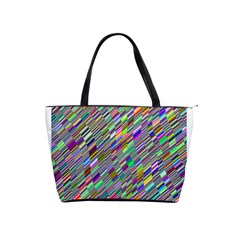 Waves Background Wallpaper Stripes Classic Shoulder Handbag by Sudhe