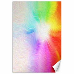 Psychedelic Background Wallpaper Canvas 12  X 18  by Sudhe