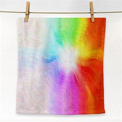 Psychedelic Background Wallpaper Face Towel by Sudhe