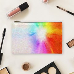 Psychedelic Background Wallpaper Cosmetic Bag (medium) by Sudhe