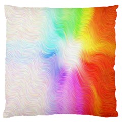 Psychedelic Background Wallpaper Large Flano Cushion Case (one Side) by Sudhe