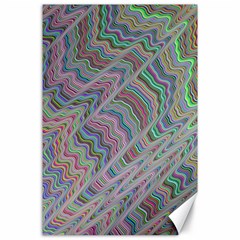 Psychedelic Background Canvas 24  X 36  by Sudhe