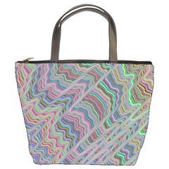 Psychedelic Background Bucket Bag by Sudhe