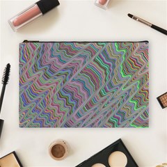 Psychedelic Background Cosmetic Bag (large) by Sudhe