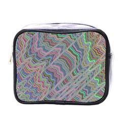 Psychedelic Background Mini Toiletries Bag (one Side)