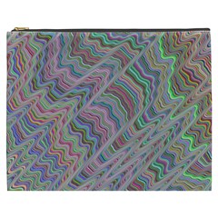 Psychedelic Background Cosmetic Bag (xxxl) by Sudhe