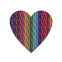 Background Wallpaper Psychedelic Heart Magnet by Sudhe