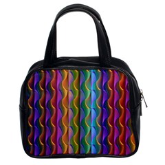 Background Wallpaper Psychedelic Classic Handbag (two Sides) by Sudhe