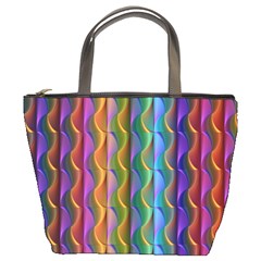 Background Wallpaper Psychedelic Bucket Bag by Sudhe