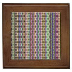 Psychedelic Background Wallpaper Framed Tiles by Sudhe