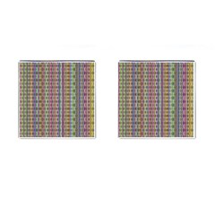 Psychedelic Background Wallpaper Cufflinks (square) by Sudhe