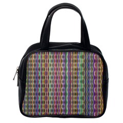 Psychedelic Background Wallpaper Classic Handbag (one Side) by Sudhe