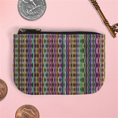 Psychedelic Background Wallpaper Mini Coin Purse by Sudhe