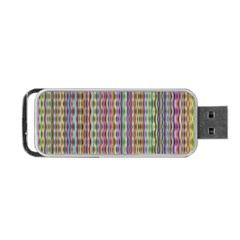 Psychedelic Background Wallpaper Portable Usb Flash (two Sides) by Sudhe