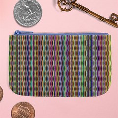 Psychedelic Background Wallpaper Large Coin Purse by Sudhe