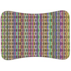 Psychedelic Background Wallpaper Velour Seat Head Rest Cushion by Sudhe