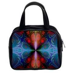 Fractal Background Design Classic Handbag (two Sides) by Sudhe