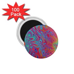 Fractal Bright Fantasy Design 1 75  Magnets (100 Pack)  by Sudhe