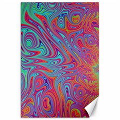 Fractal Bright Fantasy Design Canvas 20  X 30  by Sudhe