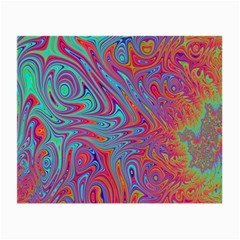 Fractal Bright Fantasy Design Small Glasses Cloth (2-side) by Sudhe