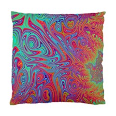 Fractal Bright Fantasy Design Standard Cushion Case (one Side) by Sudhe