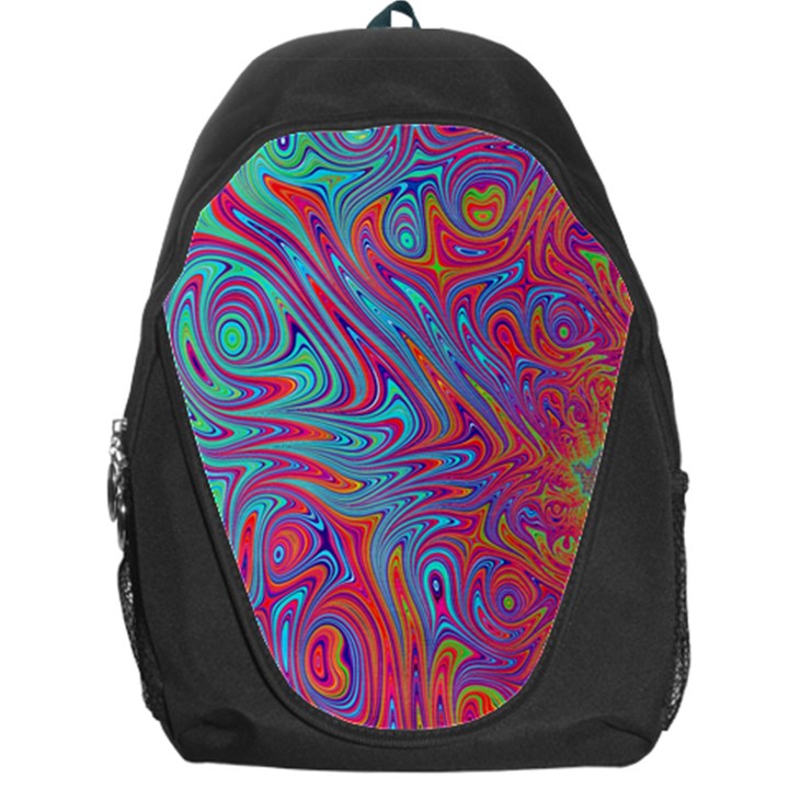 Fractal Bright Fantasy Design Backpack Bag