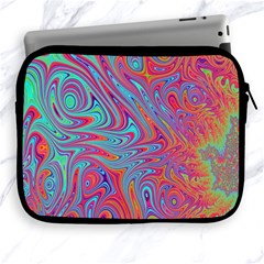 Fractal Bright Fantasy Design Apple Ipad 2/3/4 Zipper Cases by Sudhe