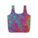 Fractal Bright Fantasy Design Full Print Recycle Bag (S) Front