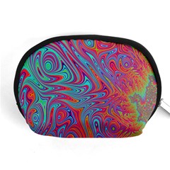 Fractal Bright Fantasy Design Accessory Pouch (medium) by Sudhe