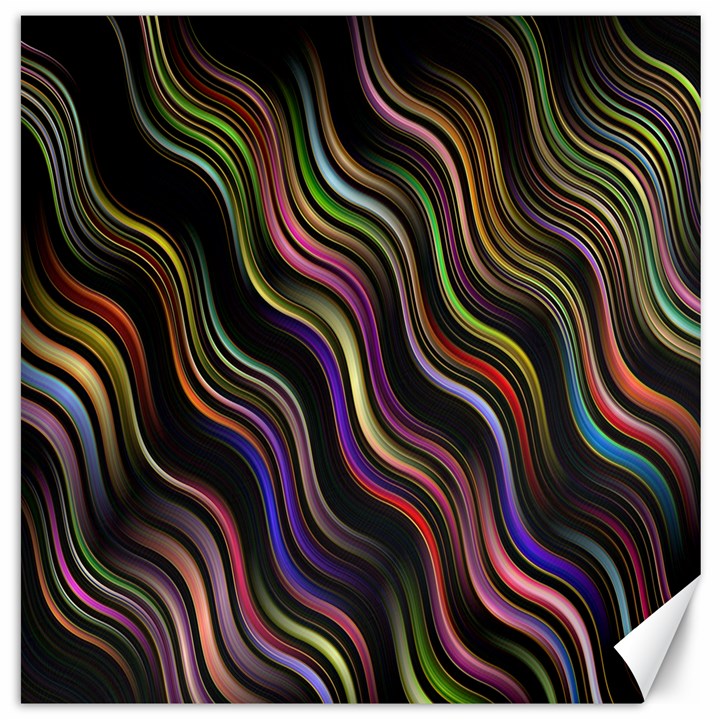 Psychedelic Background Wallpaper Canvas 20  x 20 