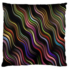 Psychedelic Background Wallpaper Standard Flano Cushion Case (one Side) by Sudhe