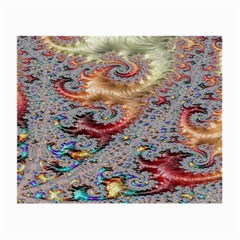 Fractal Artwork Design Pattern Small Glasses Cloth (2-side) by Sudhe