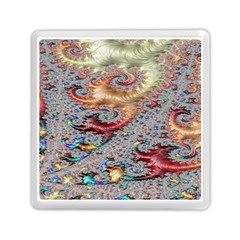 Fractal Artwork Design Pattern Memory Card Reader (square)